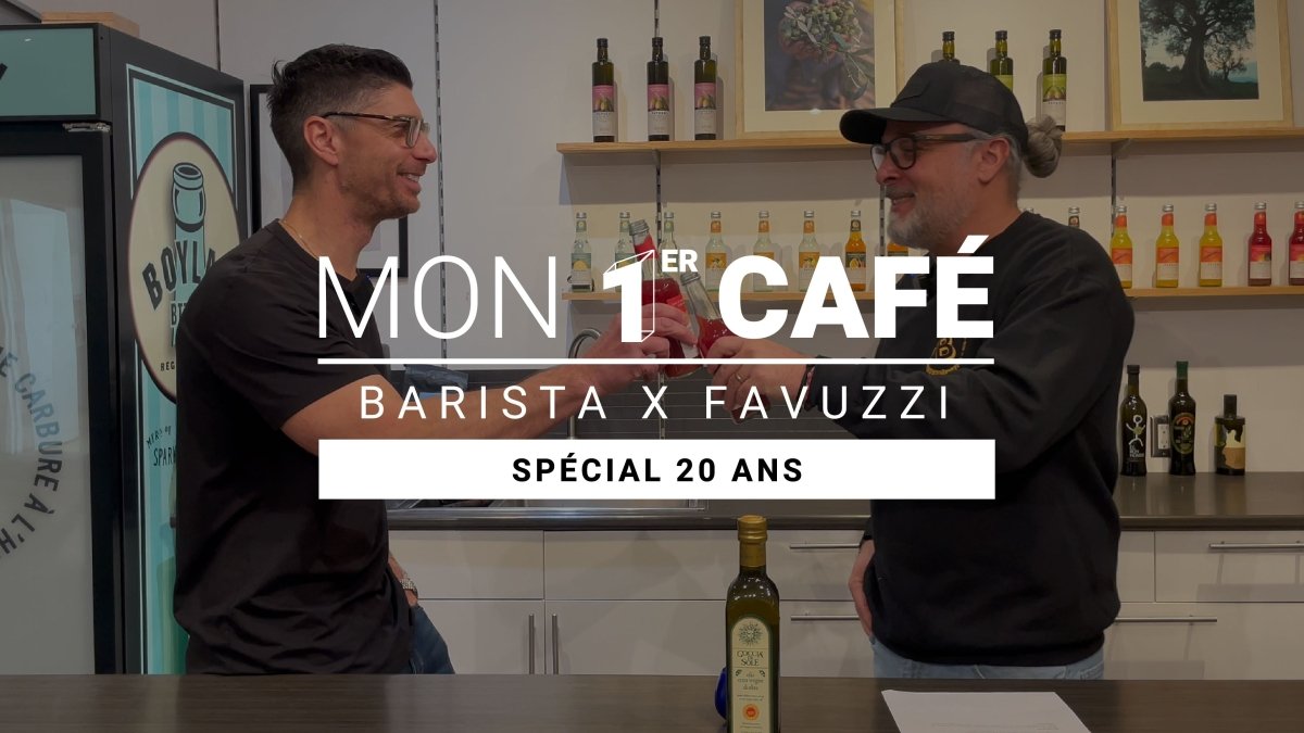 Mon 1er Café Spécial 20 ans: Favuzzi - Café Barista
