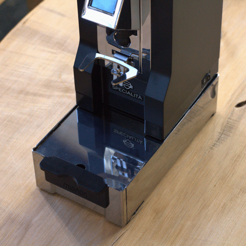 Eureka Mignon knock box à tiroir en acier inoxydable - Accessoires - ESPRESSO MALI