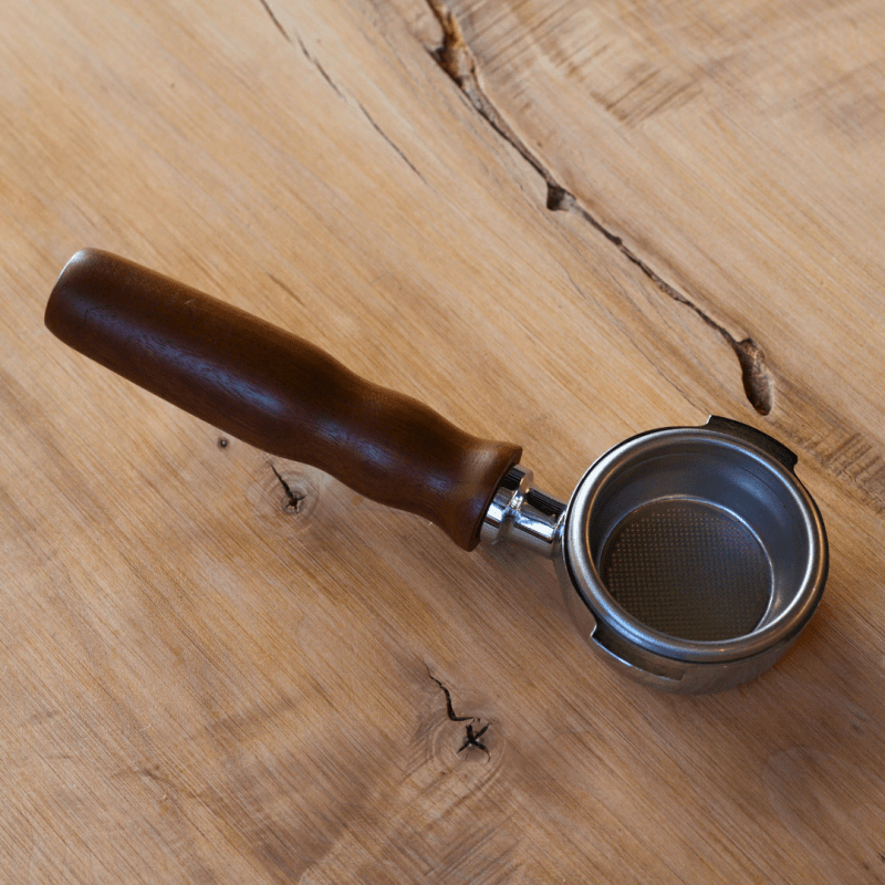 Porte - filtre sans fond 58mm - bois de noyer - Accessoires - LF