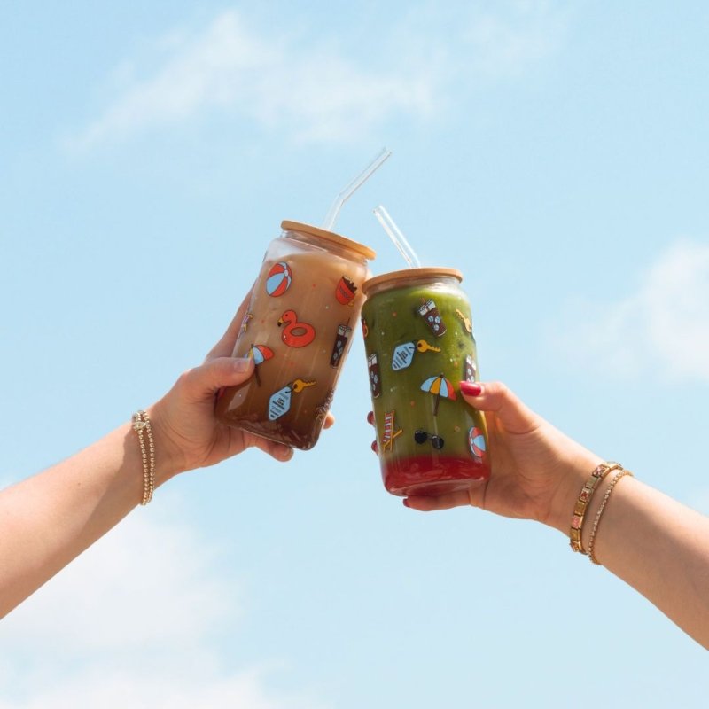 Verre à café glacé Les Vacances - Accessoires - Cafe Barista