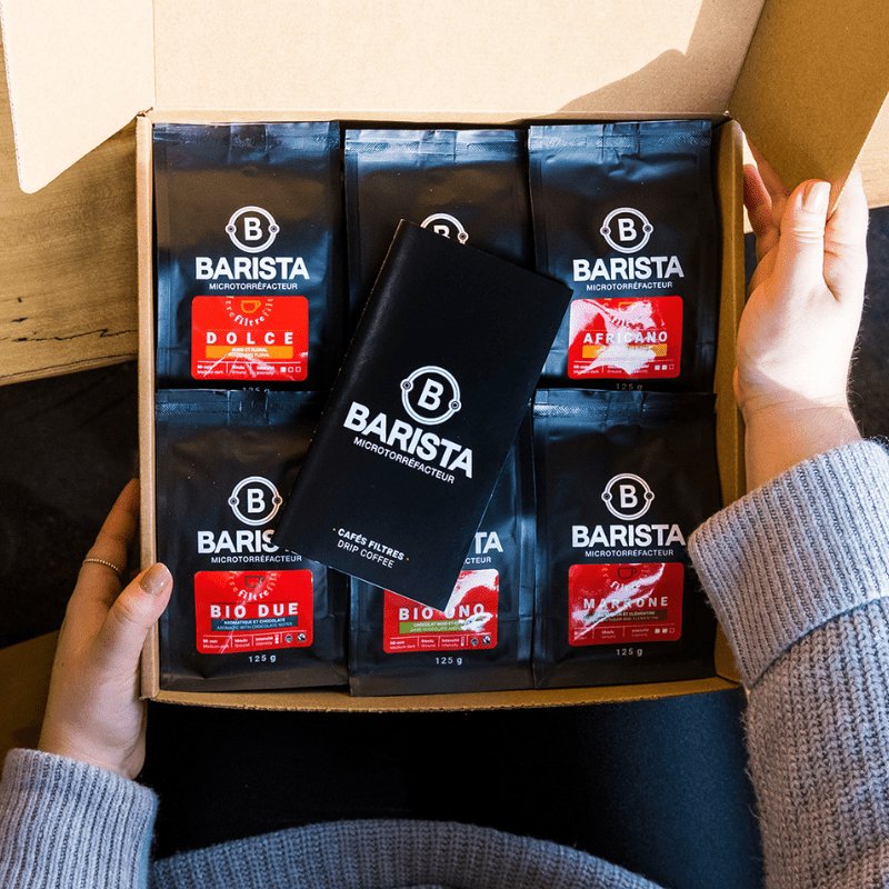 MaBoite Filtre - Boîte de dégustation MABOÎTE - Cafe Barista