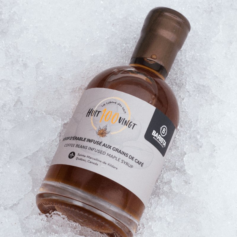 Sirop d'érable infusé aux grains de café - Produits gourmands - Huit 100 vingt
