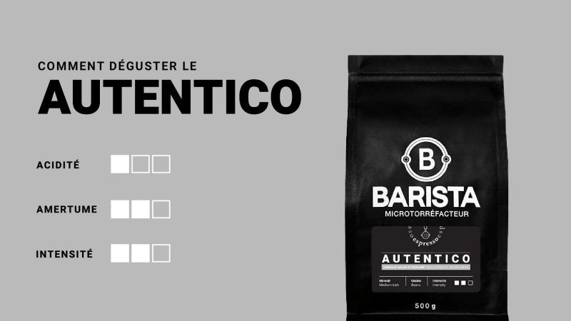 Comment déguster l'Autentico? - Café Barista