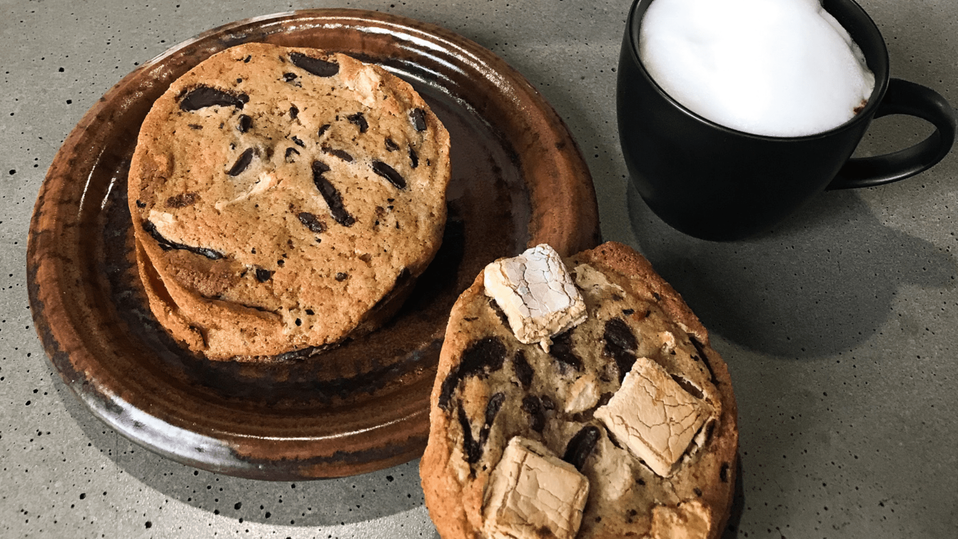 Recette de biscuits moelleux: espresso, chocolat et guimauve - Café Barista