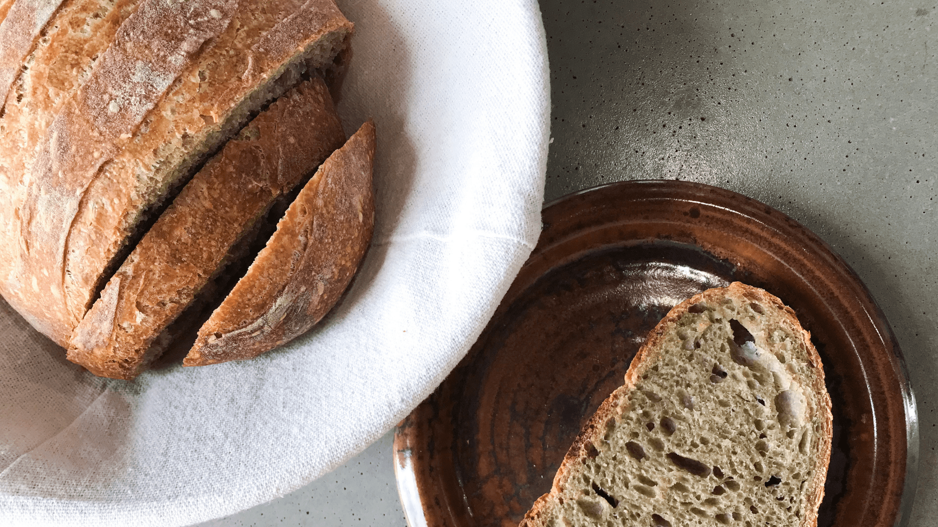 Recette de miche de pain au levain et au café - Café Barista