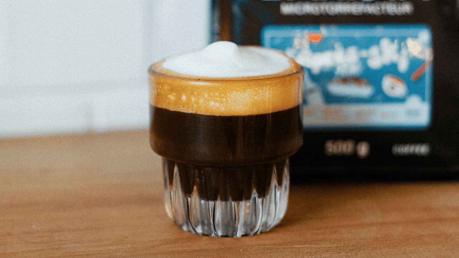 Americano with Triple Sec Foam