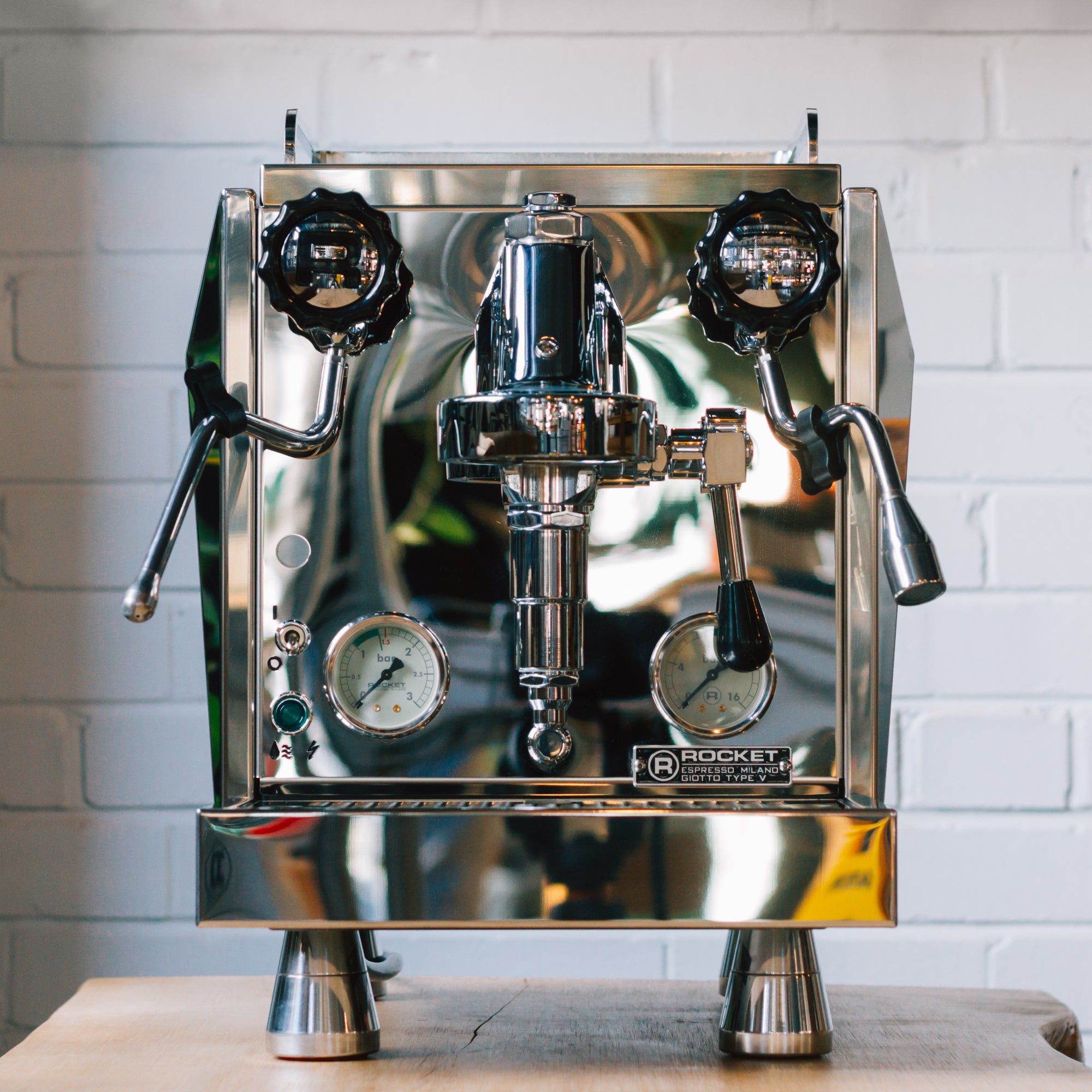 machine espresso rocket giotto front avant