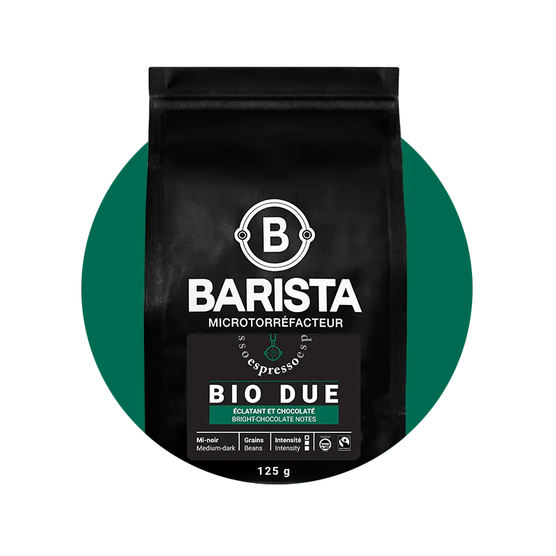 sac de cafe bio due coffee bag barista