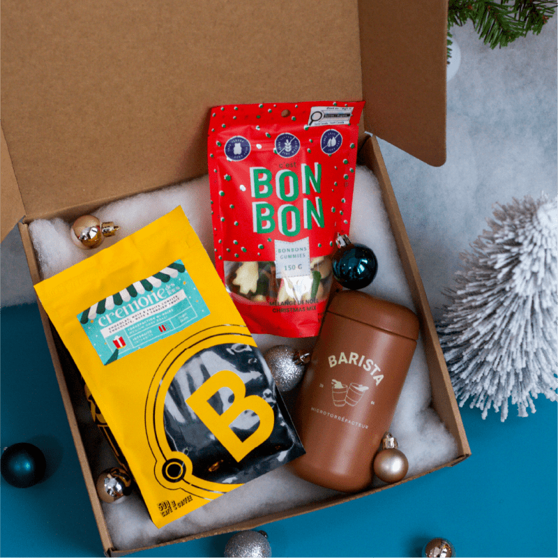 Boîte cadeau - Sous les Flocons - Cafe - Cafe Barista