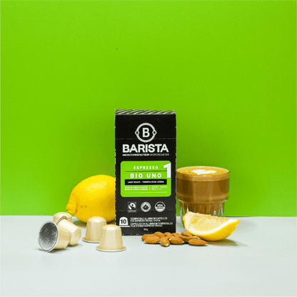 Boîte de capsules Bio Uno (10 capsules) - Capsules compatibles Nespresso® - Cafe Barista