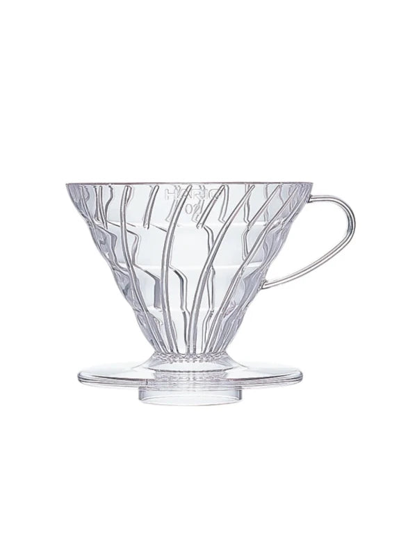 Dripper de Plastique Transparent Hario V60 - Accessoires - EIGHT OUNCE