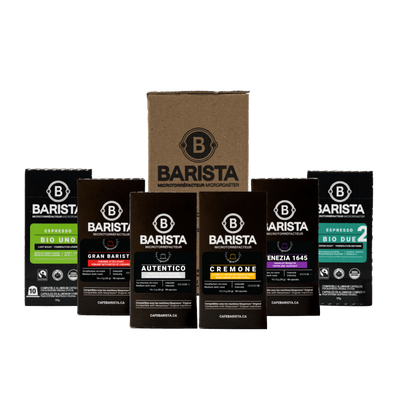 MaBoite Capsules Espresso (6 boites X 10 capsules) - Boite - Cafe Barista