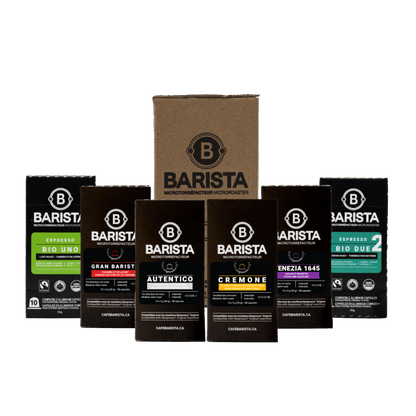 MaBoite Capsules Espresso (6 boites X 10 capsules) - Boite - Cafe Barista