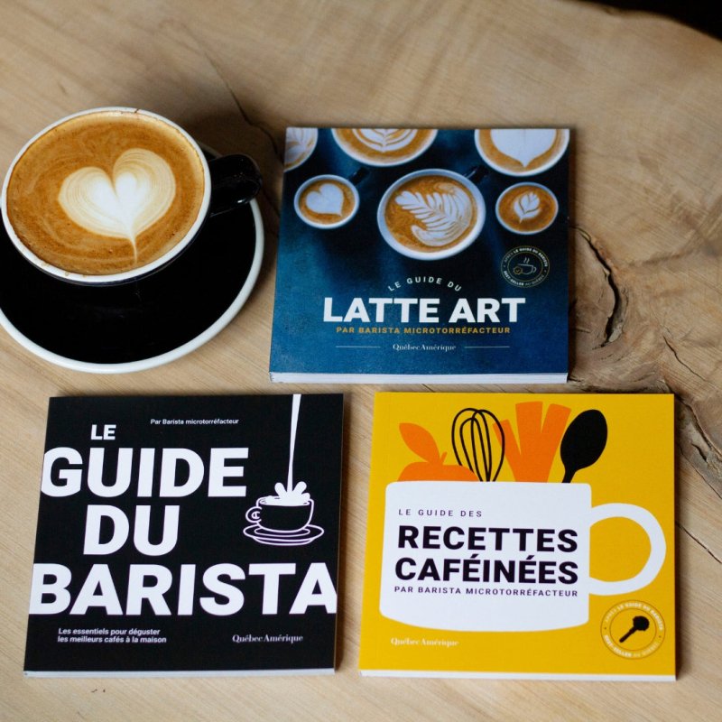 Trio de livres Barista - Livres - Cafe Barista