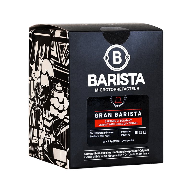Gran Barista Nespresso® compatible Capsules