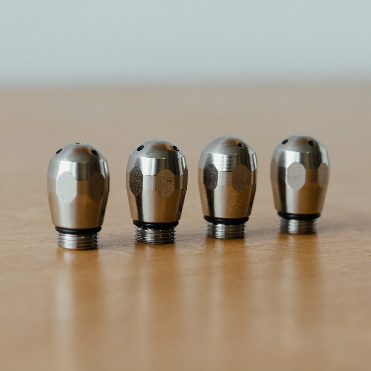 Set of 4 Rocket Stainless steam nozzle