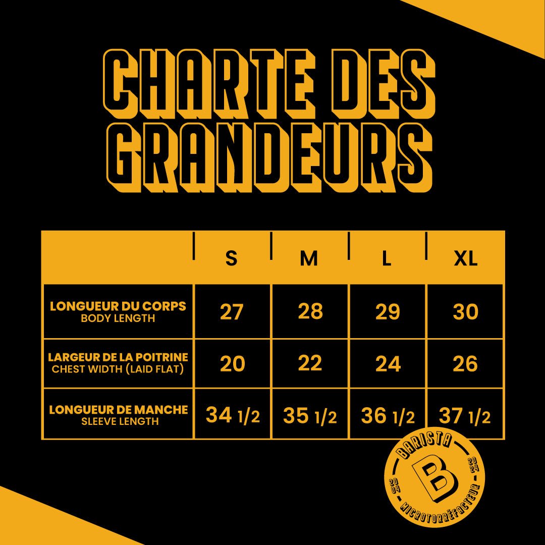 Chandail (crewneck) 20 ans - Vêtements - Café Barista