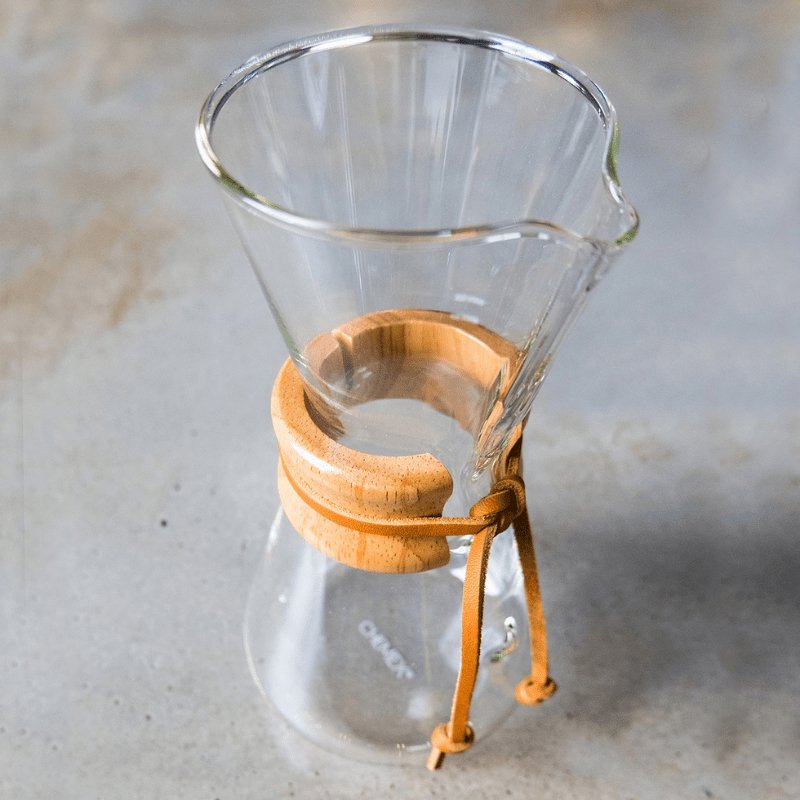 Cafetière à piston Melbourne en verre et bambou Grosche - Cafetières  filtres et manuelles - Café Barista