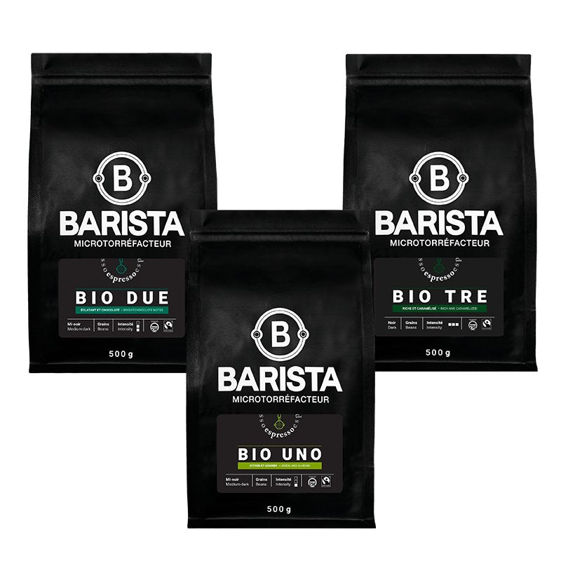 Trio Bio - Espresso - Café espresso - Cafe Barista